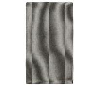 House Doctor - Block Table Runner 40x140 cm, Black / Sand - Black