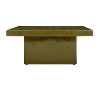 House Doctor - Brick Coffee Table 100x100 cm, Green - Green