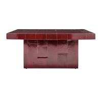 House Doctor - Brick Coffee Table 100x100 cm, Red - Red