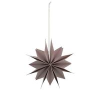 House Doctor - Capella Star Burned Red / White, 20 cm - White