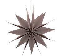 House Doctor - Capella Star Burned Red / White, 70 cm - White