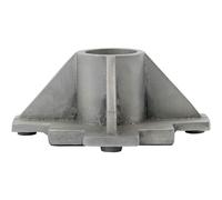 House Doctor - Castle Candle Stand Antique Aluminium, 15x15 cm - Aluminium