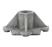 House Doctor - Castle Candle Stand Antique Aluminium, 9x9 cm - Aluminium