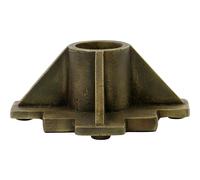 House Doctor - Castle Candle Stand Antique Brass, 15x15 cm - Brass