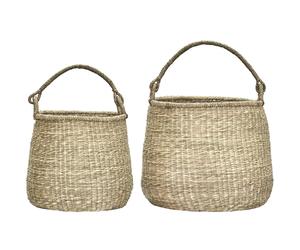 House Doctor - Cesta Storage Basket 2-pack, Nature - Nature