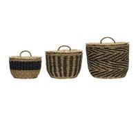 House Doctor - Cesto Storage Basket 3-pack, Multi - Multi