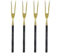 House Doctor - Cold Meat Fork 4-pack, Antique Brass - Antique Brass