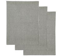 House Doctor - Cook Kitchen Towel 55x75 cm 4-pack, Dark Grey - Dark Grey