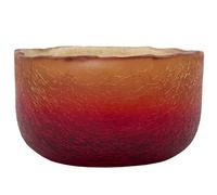 House Doctor - Crackle Tealight Holder, Red - Red