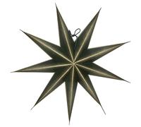 House Doctor - D9 Point Star Ø45cm, Green/Champagne - Green
