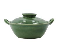 House Doctor - Diva Jar With Lid Ø16.5 cm, Green - Green