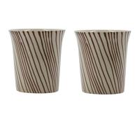 House Doctor - Diva Mug 2-pack, Brown - Brown