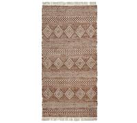 House Doctor - Ethnic Rug 90x200 cm, Brown/Nature - Brown