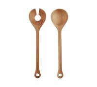 House Doctor Eya salad serving set natural 2 pieces 27.5 cm