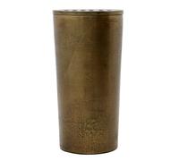 House Doctor - Flow Vase 18xØ9, Antique Brass - Antique Brass
