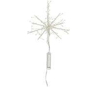 House Doctor - Glow Top Star With LED Lighting, White - White