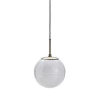 House Doctor - Halda Pendant Lamp White 25 cm - Brown