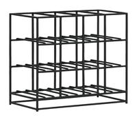 House Doctor - HD12 Wine Rack, Black - Silver