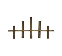 House Doctor Maxi candle holder 45 cm Antique brass color
