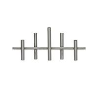 House Doctor Maxi candle holder 45 cm Antique silver