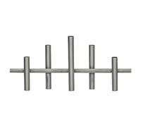 House Doctor - Maxi Candle Holder 45 cm, Antique Silver - Antique Silver