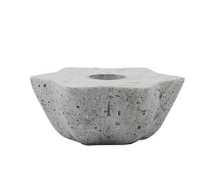House Doctor - Mold Little Star Candlestick Candle/Dia: 1.2 cm, Grey - Grey