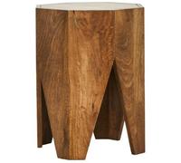 House Doctor Okta stool 33x45 cm Mango wood