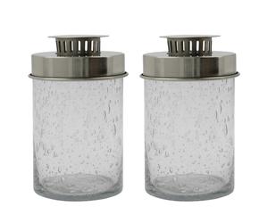 House Doctor - Omay Lantern 2-pack, Clear - Clear