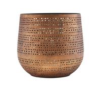 House Doctor Perfo lantern Ø18x16.5 cm Golden