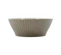 House Doctor Pleat bowl Ø19 cm Grey-brown