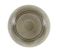 House Doctor Pleat dinner plate Ø27 cm Grey-brown