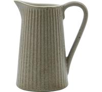 House Doctor - Pleat Milk Jug 28 cl, Grey Brown - Grey Brown