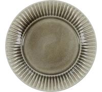 House Doctor Pleat breakfast plate Ø22 cm Grey-brown