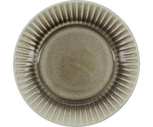 House Doctor - Pleat Side Plate 16 cm, Grey Brown - Grey Brown