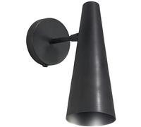 House Doctor - Precise Wall Lamp 21 cm, Matte Black - Matte Black