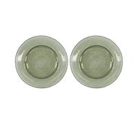 House Doctor Rain plate Ø27 cm 2-pack Green