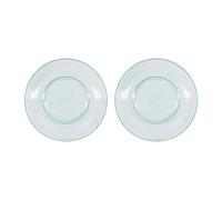 House Doctor Rain small plate Ø21 cm 2-pack Clear