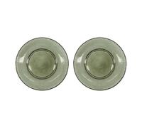 House Doctor Rain small plate Ø21 cm 2-pack Green