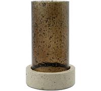 House Doctor - Rivo Candle Holder 21.5 cm - Brown