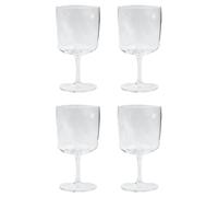 House Doctor - Sand Wine Glass 4-pack, Clear - Clear