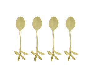 House Doctor Serve serving spoon 4-pack Antique gold