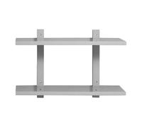 House Doctor Sheo shelf grey 2 levels