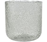 House Doctor - Snow Tealight Holder 16 cm, Clear - Clear