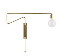 House Doctor Swing wall lamp brass large, 70 cm