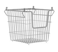 House Doctor - Taw Basket H26.7x W26.7xL26.7, Chrome - Chrome