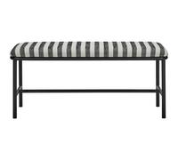House Doctor Toda bench 100 cm Black-White