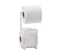 House Doctor Toilet Paper Holder Via, White, 8.6 x 8.6 cm