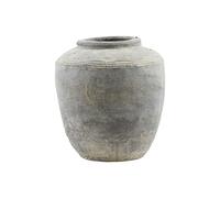 House Doctor vase, Rustic, Concrete, Gray, Dm: 23 cm, H: 27 cm