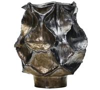 House Doctor - Waves Vase 34 cm, Antique metallic - Antique Bronze