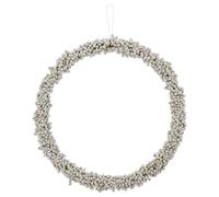 House Doctor - Winter Wreath Ø33 cm, White - White